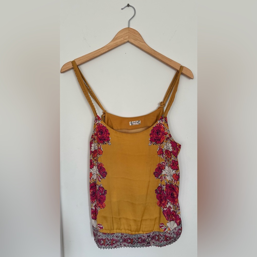 Xs Free People Satin Tie Top